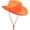 Orange, variant on Plain Felt Cowboy & Cowgirl Hat for Men, Women, and Teens | Western Studded Cowboy Hat in Adult Sizes