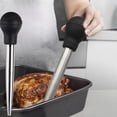 thumbnail image 4 of Mikilon Stainless Steel Silicone Seasoning Barbecue Tool Pump Head With Cleaning Brush, 4 of 9