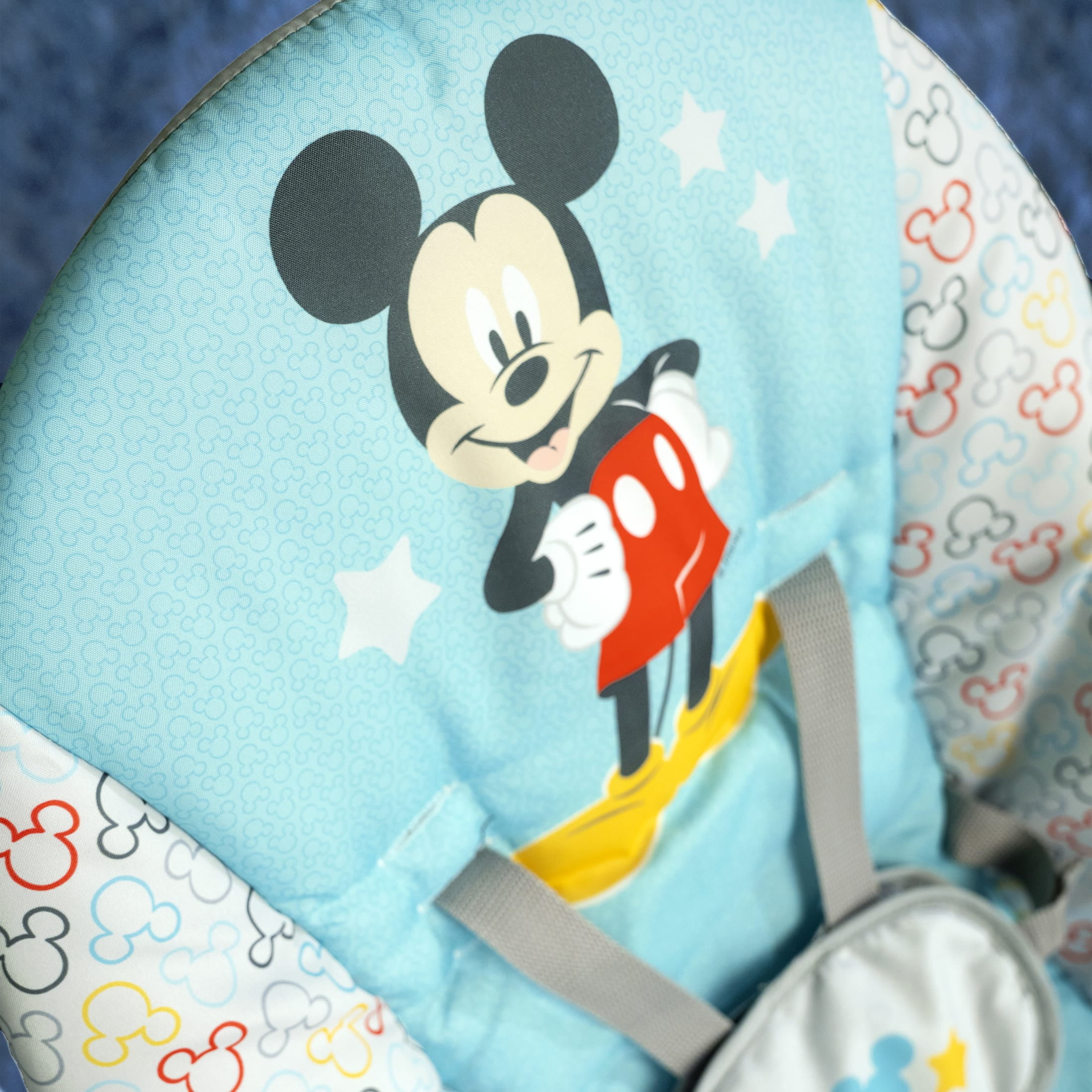 Disney Baby 2-in-1 Slip Resistant Vibrating Infant & Toddler Baby Rocker Chair, Mickey Mouse by Bright Starts