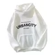 thumbnail image 3 of Moda Letra Impresa Sudadera Deportiva Jersey Multicolor, 3 of 8