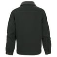 thumbnail image 2 of The American Outdoorsman Sherpa Lined Canvas Trucker Jacket (Phantom, XL), 2 of 5