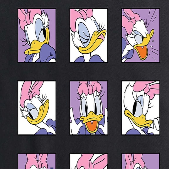 Mickey & Friends - Daisy Emotions Grid - Women's Short Sleeve Graphic T-Shirt