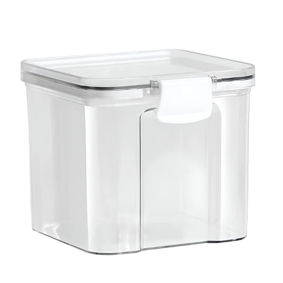 ACDANC Airtight Flour Sugar Storage Container Stackable Food Containers with Lids White