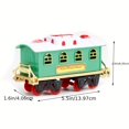 thumbnail image 2 of Christmas Electric Train Set，Toy Track Car With Music，Santa Claus Round Rail Train Toys，Christmas Tree Decoration, 2 of 4