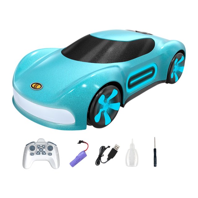 RC Modelo Coche Control Remoto Coche Vehículo Coleccionable Juguete, Modelo de Coche Rc Coche de Carreras Juguete para Niños Niños Corredores Re Control remoto azul
