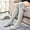 Gray, variant on Socks for Women Warm Winter Comfort Knee-High Fashion Temperament Solid Color Socks