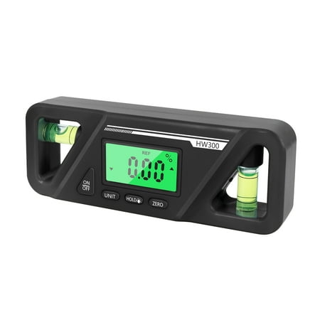

3 In 1 Woodworking Spirit Level Digital Protractor LCD Display Construction Home