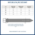 thumbnail image 3 of CTM Basic Dress Belt 1 1/8 Inch Leather (Men Big & Tall), 3 of 3