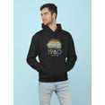 thumbnail image 2 of Awesome Vintage 1980 Hoodie Men -Image by Shutterstock, Male Large, 2 of 4