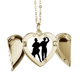 thumbnail image 1 of Duet Dance Sports Performance Dancer Collar colgante en forma de melocotón con alas Unbranded M, 1 of 3