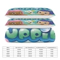 thumbnail image 2 of BUBBLE GUPPIES 3-Piece Bedding Set Warm And Comfortable Soft Duvet Cover Bed Set with 1 Duvet Cover And 2 Pillowcases for Boys Girls Kids Adult Bedroom All Season, 2 of 8