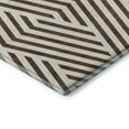 thumbnail image 4 of Addison Rugs Mayfield Washable Transitional Geometric Brown Rectangle Rug, 1'8" x 2'6", 4 of 5