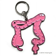 colon keychain by i heart guts
