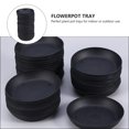 thumbnail image 3 of Hytrove 15Ud Bandejas Plásticas Negras Para Macetas Con Estable Y Resistente Para Sostenimiento De Plantas, 3 of 8