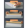 thumbnail image 3 of Refillable Magnetic Plastic Wrap Dispenser with Cutter, Sturdy Food Cling Wrap Film Cutter, Press and Seal Plastic Wrap, Plastic Wrap Dispenser with Cutter Plastic Wrap, 3 of 8