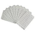thumbnail image 3 of 50 Qty 4" x 6" Decorative Flat Paper Gift Bags - Silver Chevron Pattern on White Kraft Bags - for Sales/Treats/Parties Cookies/Gifts - N'icePackaging, 3 of 7