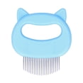 thumbnail image 2 of Deshedding Comb, Tangles Removal Comb Durable Comfortable Grip  For Dog For Cat Blue, 2 of 8