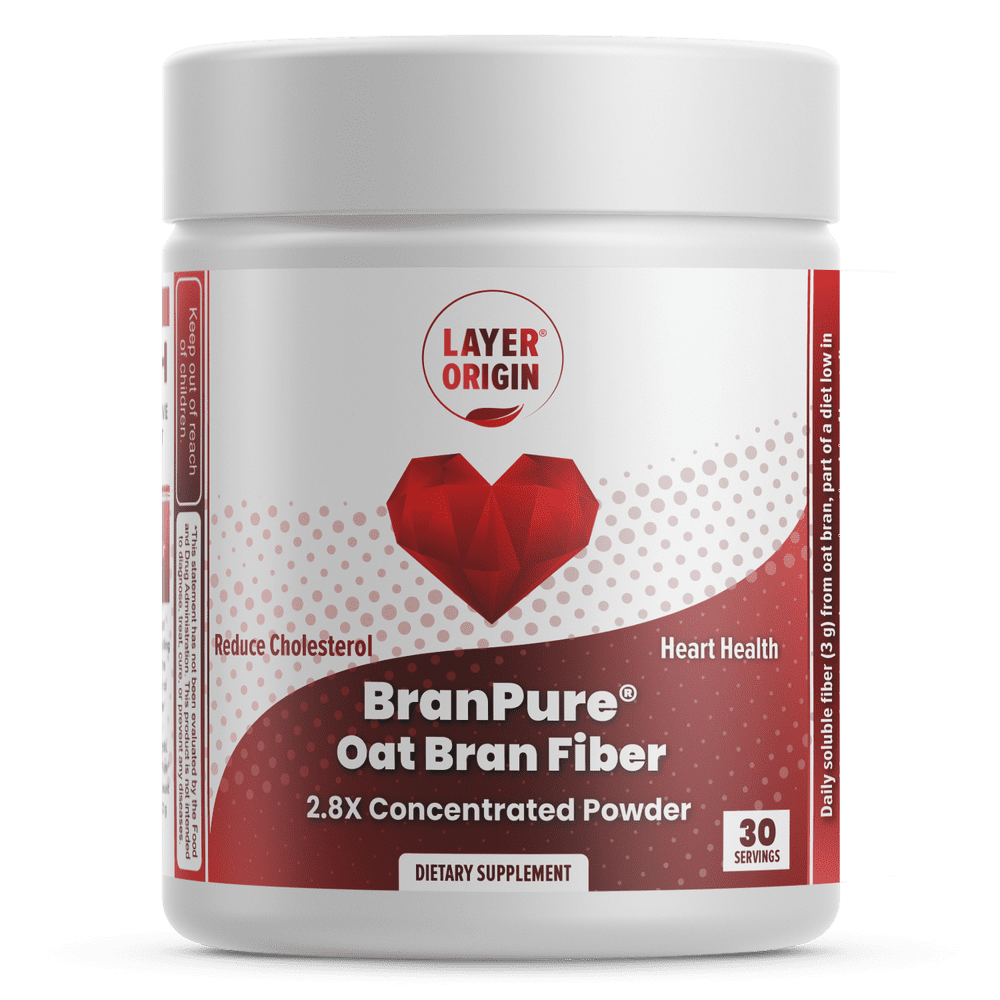 BranPure Oat Bran Powder for Cholesterol and Heart health