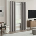 thumbnail image 5 of Eclipse Solar Cordless Light Filtering Privacy Roller Shade, White, 45 x 72, 5 of 8
