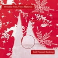 thumbnail image 5 of UMINEUX Christmas Tablecloth with Flannel Backing, Waterproof Wipeable Vinyl Rectangle Table Cover for Xmas Parties/Wedding/Holiday/Decoration Use - Heavy Duty Table Cover(60x84 Inch, Elk), 5 of 7