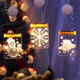 thumbnail image 2 of KG Navidad Nuevo diseño luz de Navidad Luz de Navidad de succión acrílica Luz de ventana de Navidad cálida con pilas para bares y tiendas, 2 of 4
