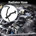 thumbnail image 2 of Manguera del radiador Unique Bargains Manguera de calefacción del radiador Manguera de salida del radiador No.17127589755 para BMW X6 4.4L 2010-2014 Goma tubo de bajada Negro 1 Pc, 2 of 6
