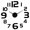 Black,37inch, variant on Arabia Numerals DIY Wall Clock 3D Mirror Effect Acrylic Stickers Clocks Watch Modern Design Wall Watch Self adhesive Home Decor(Silver,27inch)