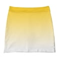 thumbnail image 6 of Aesthetic Signal Yellow And White Gradient Women's Shorts Non-Slip Single Pocket A-line Trouser Skirt Summer Shorts Casual Shorts for Women, 6 of 7