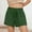 Green, variant on Women's Solid Color Casual Fashion Lace Up Loose Shorts Short Jackets for Women Dressy Neon Shorts for Women Women's Shorts plus Size Sleep Shorts for Women plus Size Short Sleeve Button down Shirt