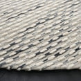 thumbnail image 3 of SAFAVIEH Marbella Frederick Striped Area Rug, Beige/Blue, 6' x 6' Round, 3 of 8