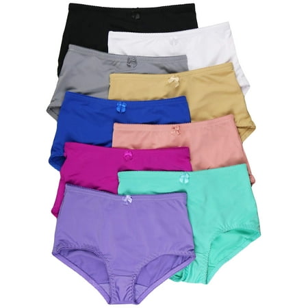 

ToBeInStyle Women s Pack of 6 High-Rise Girdle Panties