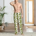 thumbnail image 4 of Bingfone Corn And Butterflies Mens All Over Print Sleep Pajama Pants-Medium, 4 of 5