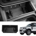 thumbnail image 1 of Bomely Center Console Organizer Tray Storage Box Compatible with Land Rover Defender 2020-2024 Land Rover Defender 90 110 130 (Center Console Storage Box), 1 of 1