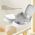 thumbnail image 4 of Comedero Automático Para Gatos, Bandeja De Comida Grande, Hebilla Giratoria, Espacio Para Bolsas De Hielo, Pies Antideslizantes, ABS Respetuoso Con El Medio Ambiente Para, 4 of 7