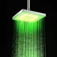 thumbnail image 4 of Multiple Colors Changing LED Shower Head Bathroom Rainfall Shower, 4 of 5