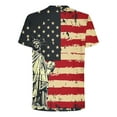 thumbnail image 4 of WAENQINLA Mens 4th of July T-Shirt American Flag 1776 USA Patriotic American Flag Shirts Short Sleeve Independence Day T Shirt, 4 of 5