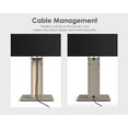 thumbnail image 6 of FITUEYES Design Floor TV Stand for 32 43 50 55 65 Inch TV, Modern TV Stand for Living Room, Study Room, Bedroom and Other Scenes, Zen Series., 6 of 8