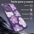 thumbnail image 4 of Threehao Funda para Xiaomi Poco X7 Pro 5G Case Uso Rudo, Ultra Delgado Flexible Morada Suave TPU Sil, 4 of 6