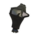 thumbnail image 4 of Steel Mesh Protective Face Shield Half Face Oxford Cloth Breathable for CS Game Outdoor Black, 4 of 6