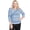 Perriwinkle, variant on Alfred Dunner Womens Plus-Size Spliced Textured Stripe Knit Top