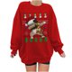 thumbnail image 4 of Camiseta de manga larga con cuello redondo para mujer a la moda, blusa holgada de Chirstmas con estampado de otoño, sudadera Fridja FKASFK587, 4 of 5