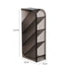 thumbnail image 3 of Organizador de escritorio idealhome2016 con 4 ranuras para lápices, ideal para el hogar y la oficina. oblicua gris, 3 of 3