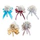 thumbnail image 3 of Pinzas para Boda Boutonniere Corsage Novia Novio Perla Flor Solapa Accesorios champán, 3 of 9