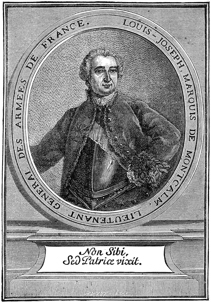 Marquis De Montcalm N(17121759) Louis Joseph De Montcalm French