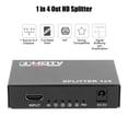thumbnail image 3 of Divisor De Vídeo, 1 Entrada Y 4 Salidas Plug And Play HDTV Splitter Alimentación USB Para TV, 3 of 7