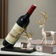 thumbnail image 3 of Estante para vino tinto Inteprter Linglan Deer decoración elegante resina Beige, 3 of 6