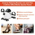 thumbnail image 4 of Under Desk Bike Pedal Exerciser Portable Home Exercise Bike, 4 of 6