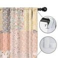 thumbnail image 4 of Blackout Kids Curtains,Pioneer Flower Childrens Insulated Curtains Set Of 2,Bedroom Essentials,Toddler Room Decor 42x54in(106x137cm), 4 of 4