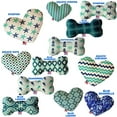 thumbnail image 2 of Pet and Dog Plush Heart or Bone Toy, "Nautical Group" (Available in different sizes, and 10 different pattern options!), 2 of 11