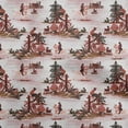 thumbnail image 1 of oneOone Cotton Silk Maroon Fabric Cowboy Diy Clothing Quilting Fabric Print Fabric By Yard 42 Inch Wide, 1 of 5
